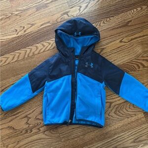 Under Armour Toddler Boy Blue Fleece Jacket